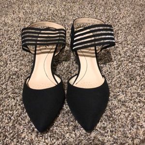 NWOT BLACK HEELS